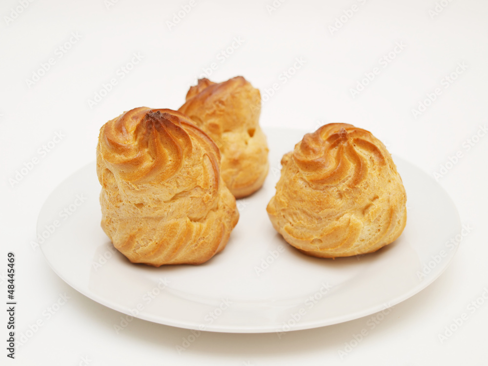 Choux pastry puffs