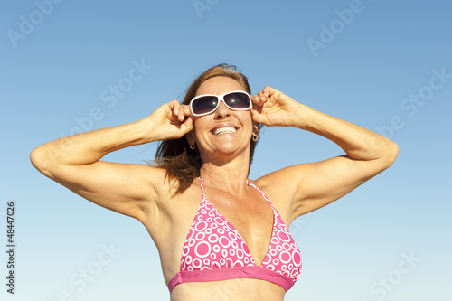 Attractive healthy sporty mature woman © roboriginal