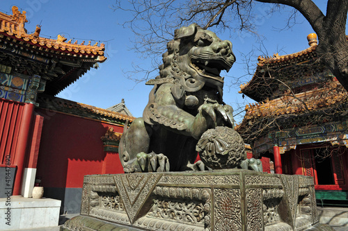 The Lama Temple in Beijing China