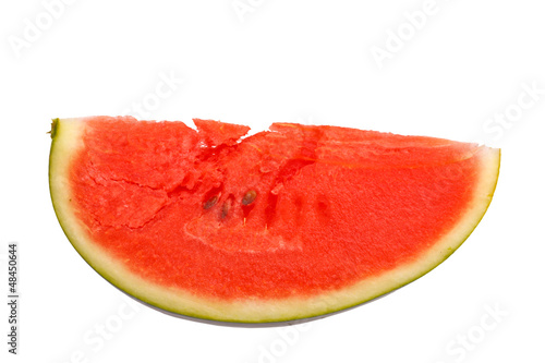 Obraz na płótnie testy watermelon on white background
