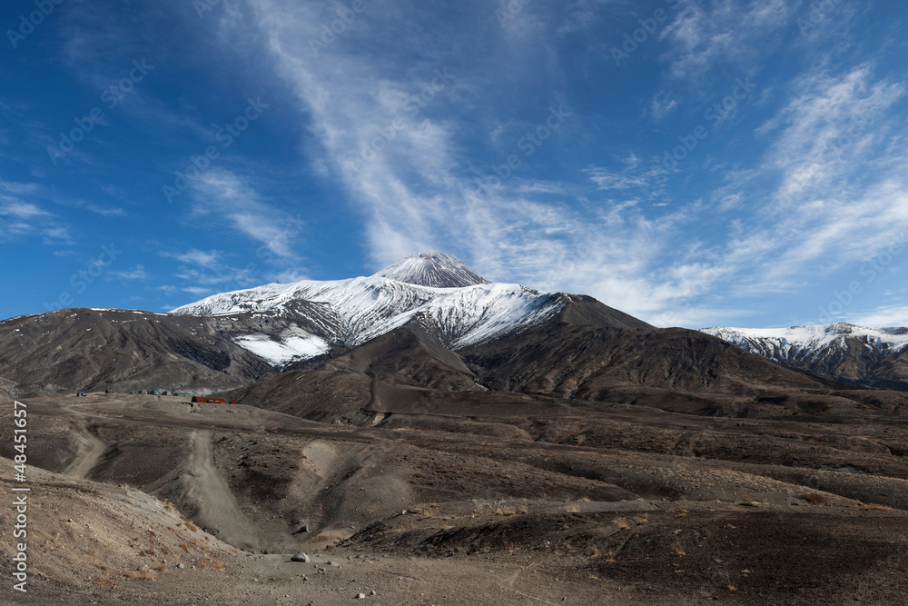 Mountain landscape: Avachinsky Volcano. Kamchatka Peninsula Mountain landscape: Avachinsky Volcano. Kamchatka Peninsula