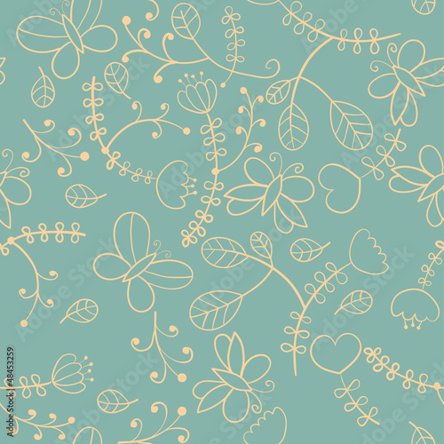 floral seamless texture