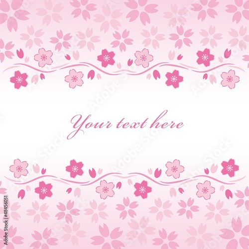 Wallpaper Mural 桜　フレーム Torontodigital.ca