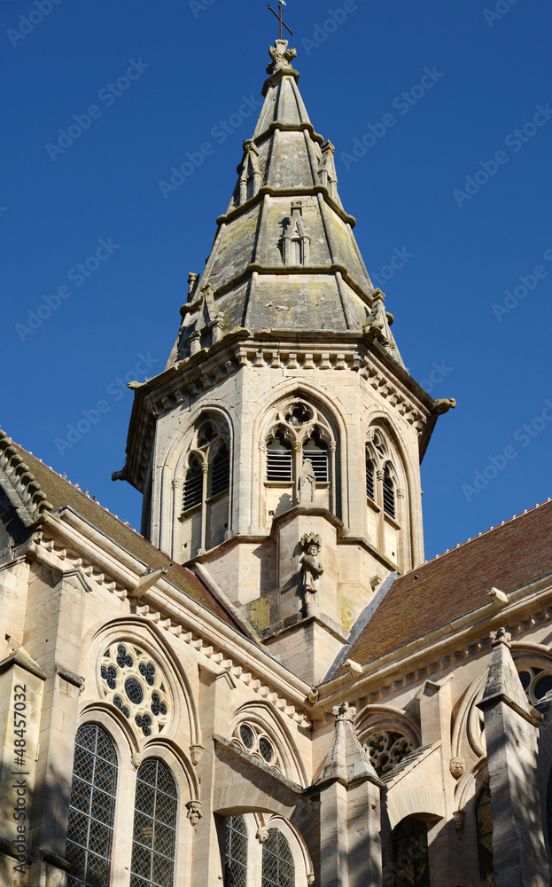 Kirche Notre-Dame / Semur-en-Auxois, Burgund