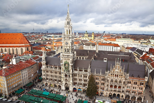 Munich, Germany, Bavaria, the view from the top