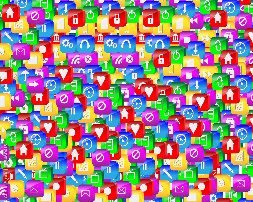 Background of web icons Background of web icons