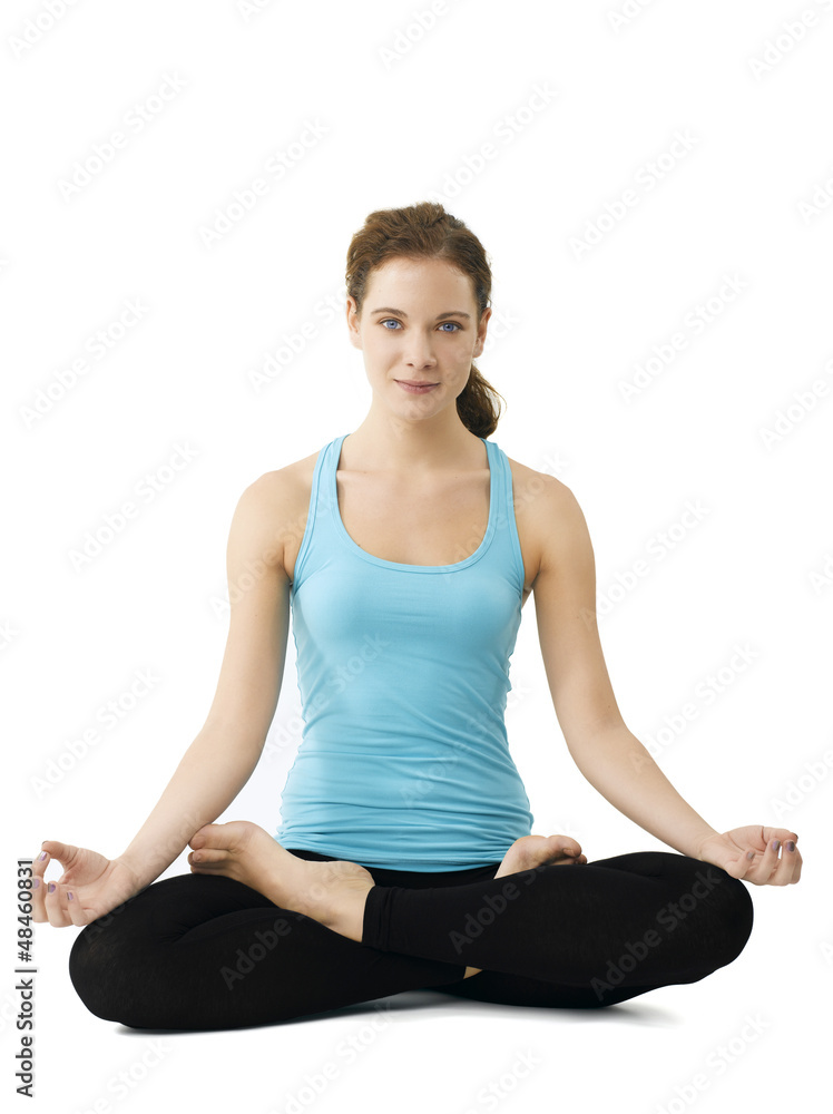 Young Woman Meditating