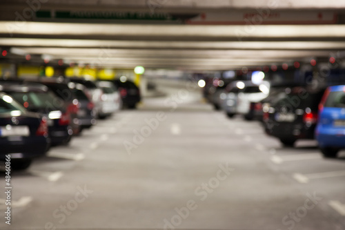 Parkhaus (blurred)