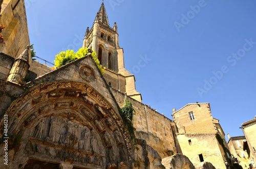 Photos Eglise monolithe, Saint Emilion, France