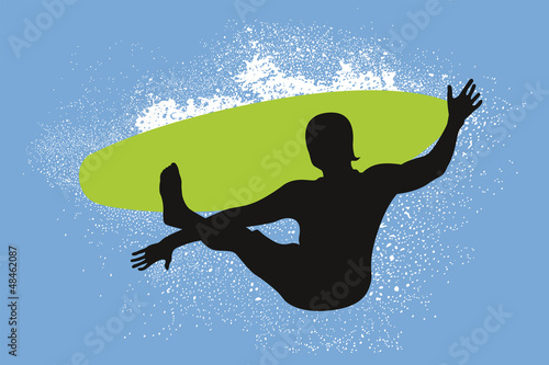 Surfer Illustration