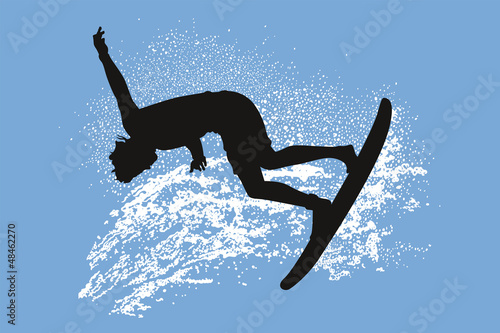 Surfer Illustration