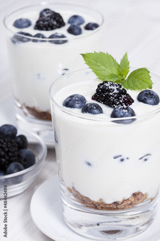 Joghurt im Glas Joghurt im Glas