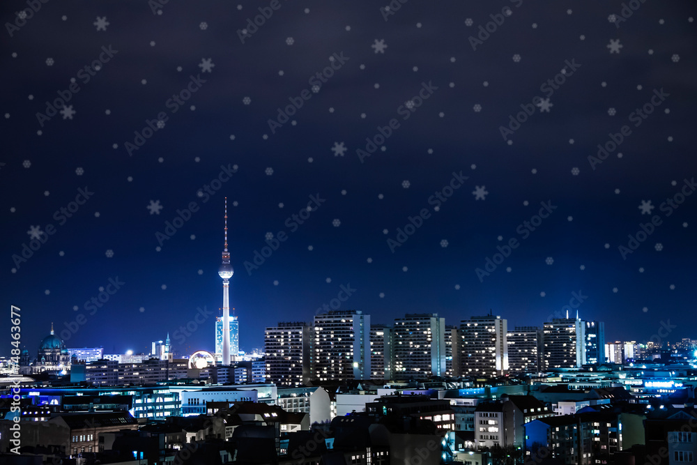 Naklejka premium berlin winter