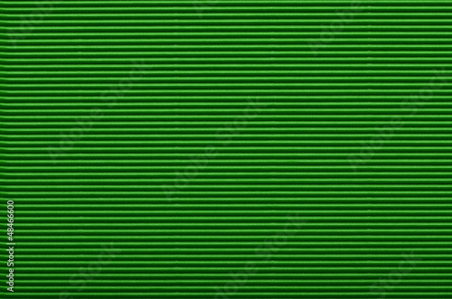 Texture of green corrugated paper for background used