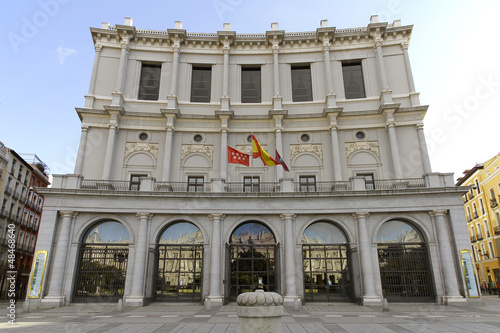 Royal theatre, Madrid photo