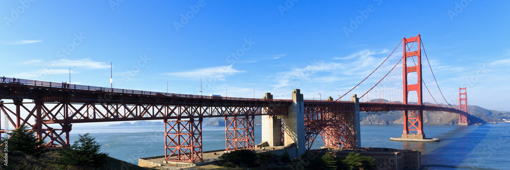 Obraz premium Golden Gate Bridge panorama
