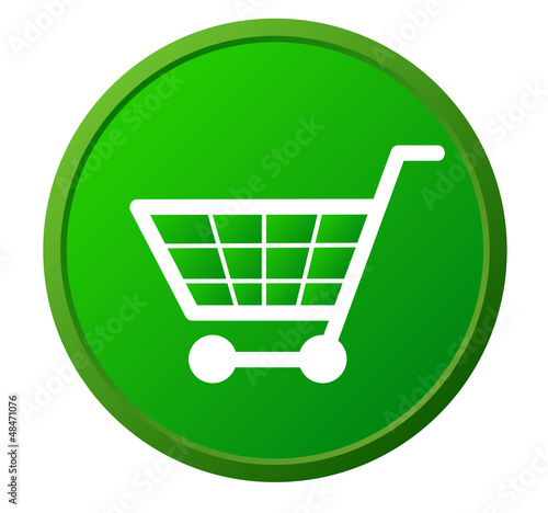 Shopping basket button