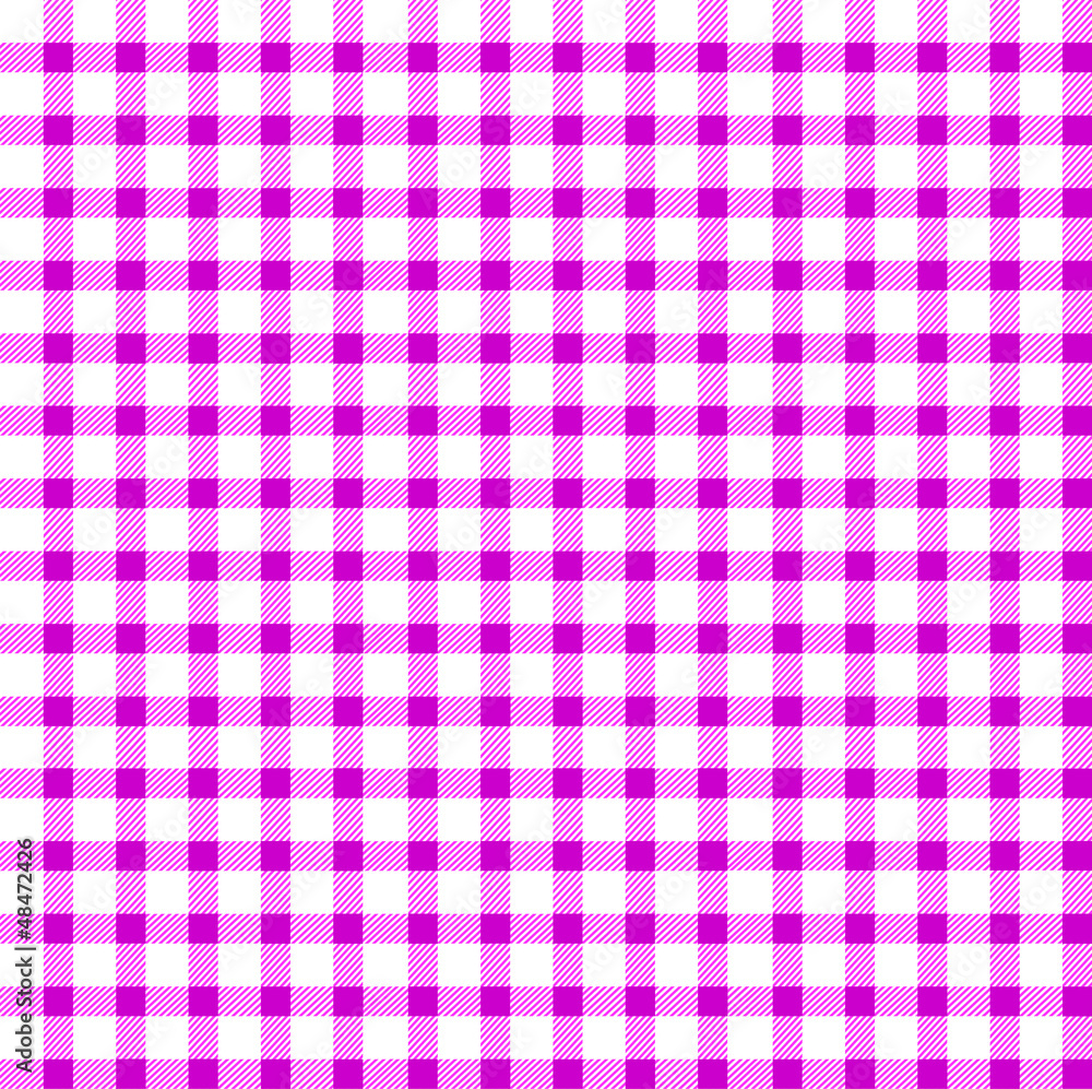 Seamless retro white-pink square tablecloth Seamless retro white-pink square tablecloth