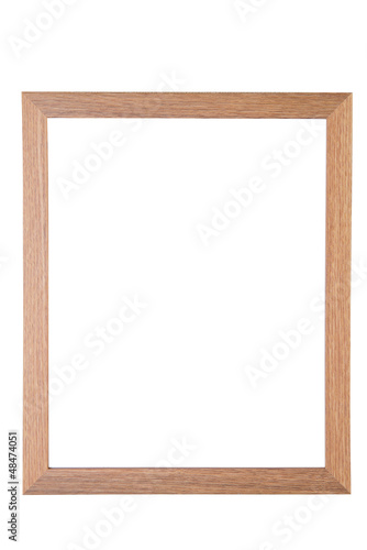 photo frame isolated on white.