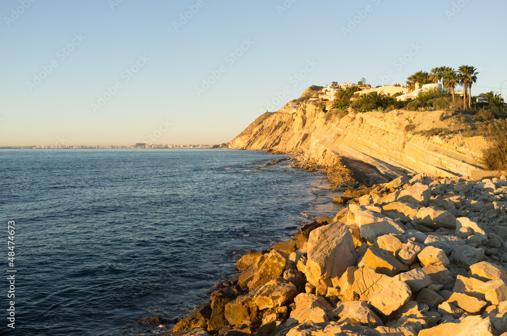 Alicante coastline