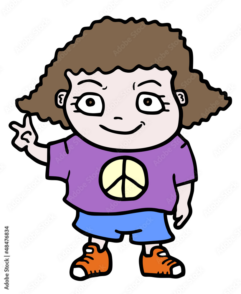 Peace girl Peace girl