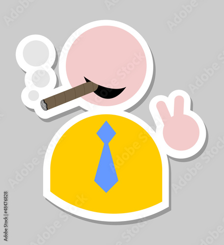Relax sticker