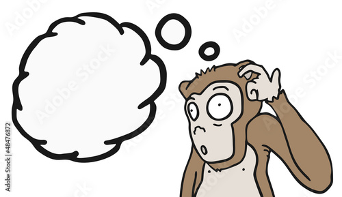 Monkey think