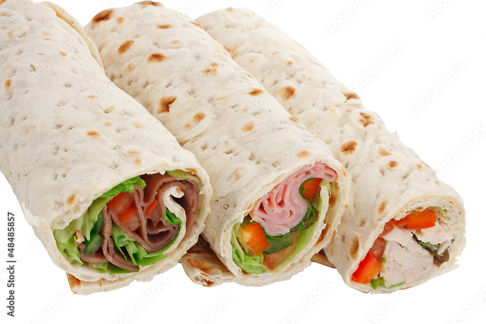 buffet of sandwich wrap buffet of sandwich wrap
