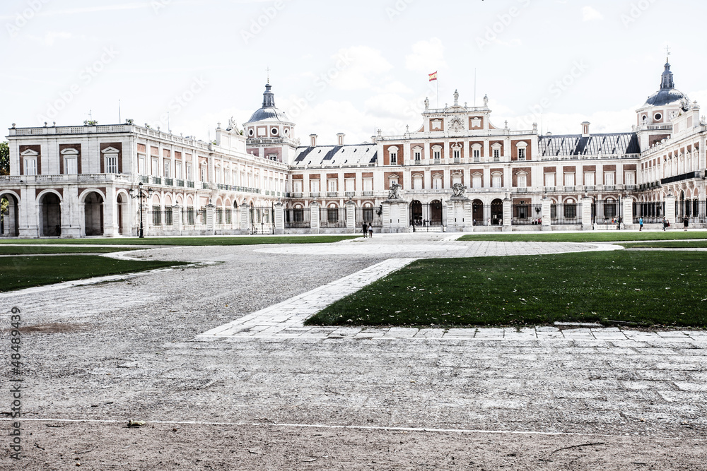 Fototapeta premium The Royal Palace of Aranjuez. Madrid (Spain)