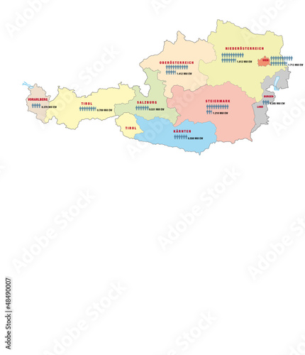Österreich Bundesländer Einwohner