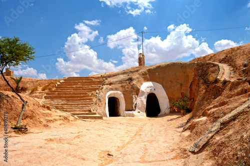 Wallpaper Mural Troglodyte house in the village of Matmata - Tunisia, Africa Torontodigital.ca