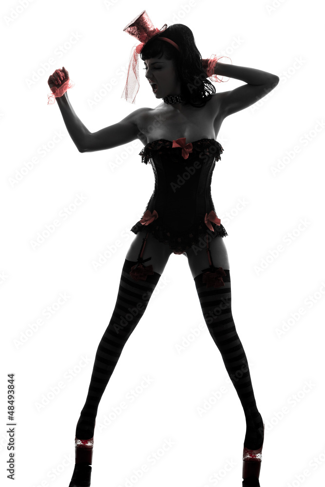 sexy woman stripper showgirl silhouette sexy woman stripper showgirl silhouette
