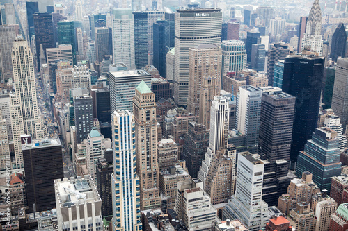 New York City Manhattan skyline view