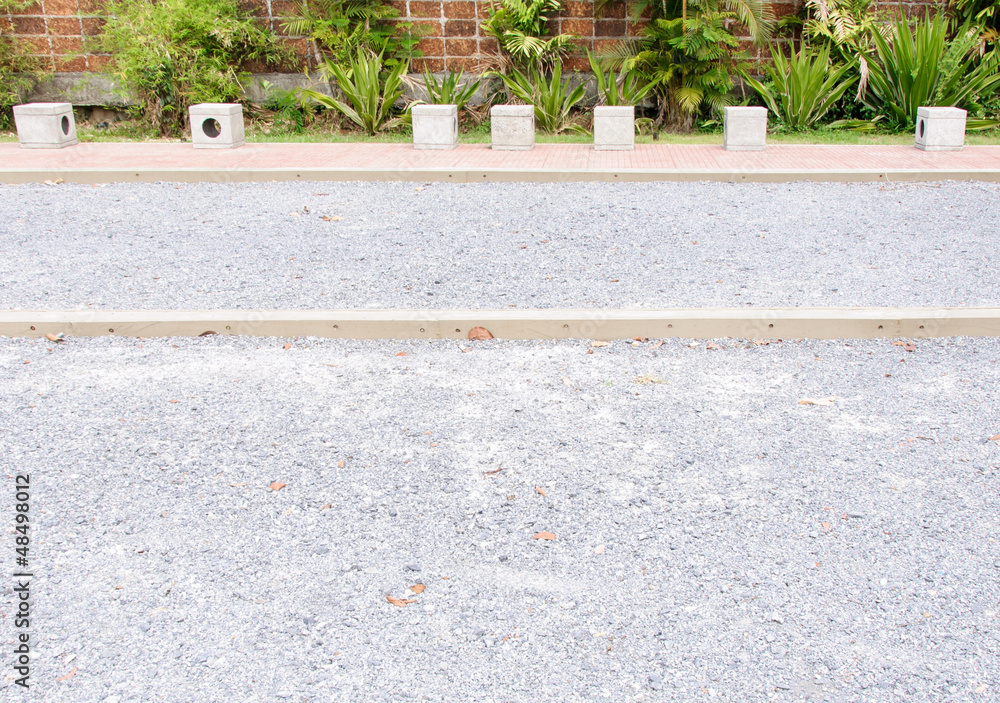 Obraz premium Petanque field