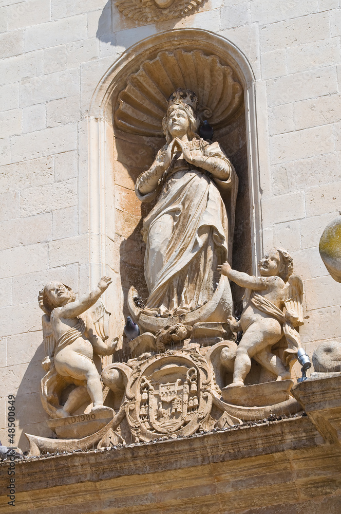 Fototapeta premium Mother church. Galatina. Puglia. Italy.