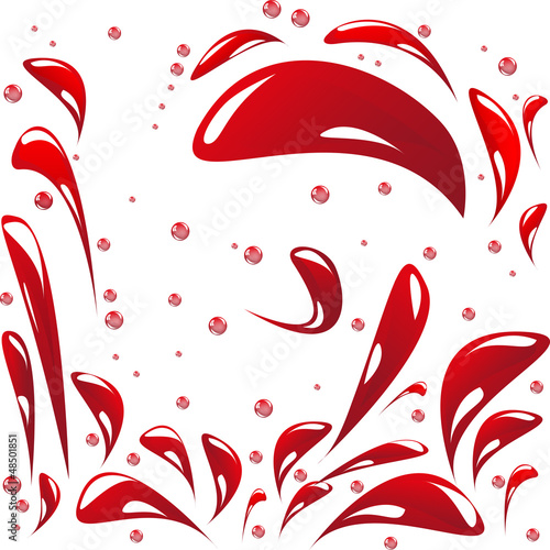 red spray