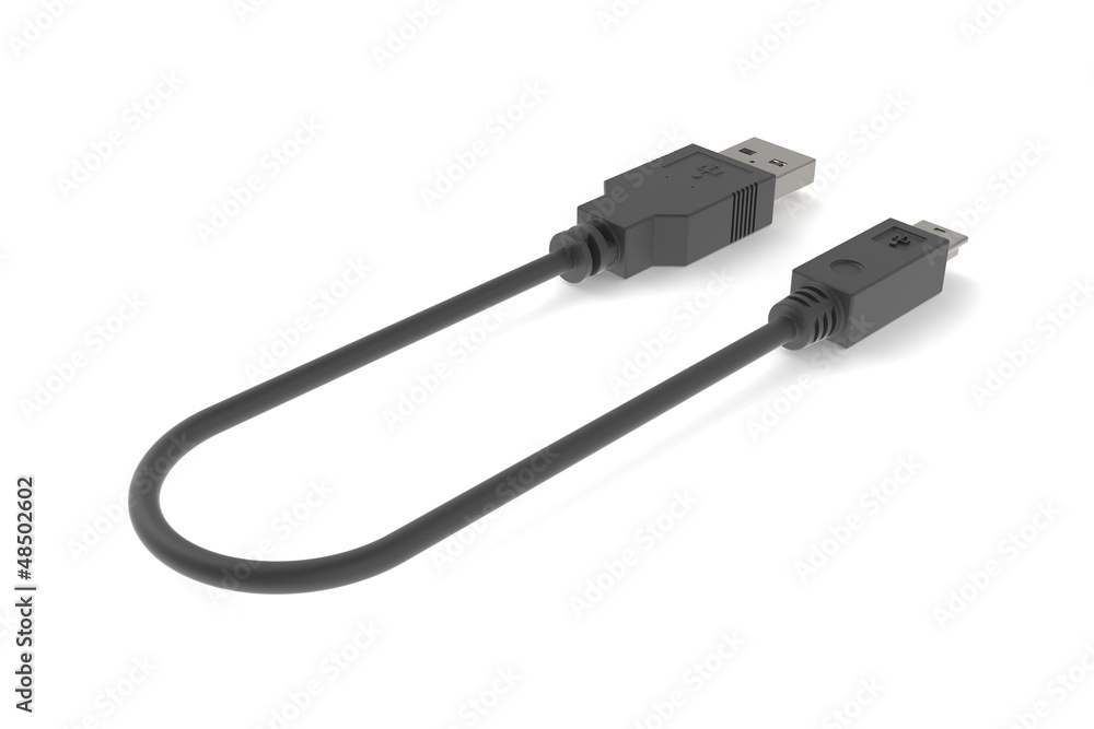 Fototapeta premium USB cable