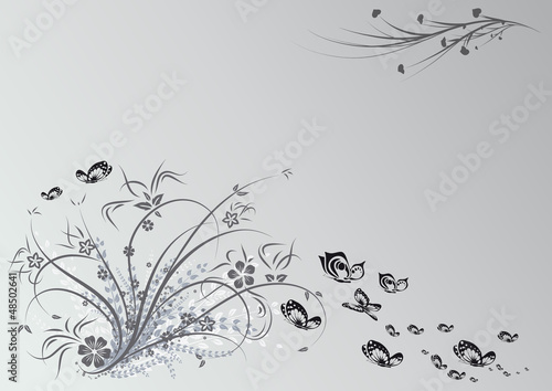 Floral Vector Background