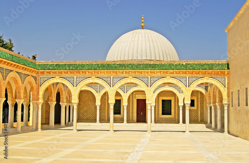 Mausoleum of Habib Bourgiba in Monastir, Tunisia photo