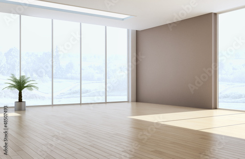 Foto Empty living room