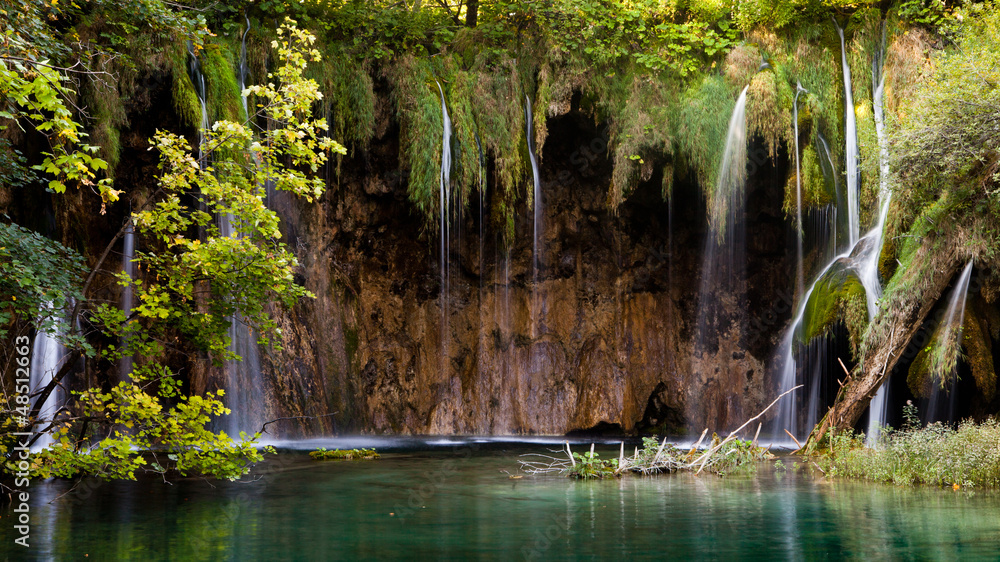 Fototapeta premium Waterfall Plitvicka