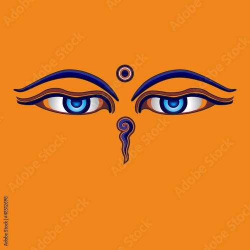 Buddha eyes