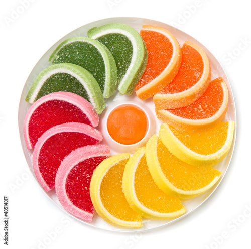 caramelle gelatinose alla frutta