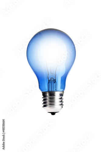 lamp on white background