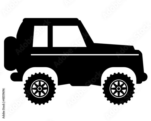 Off-road vehicle, vector illustration