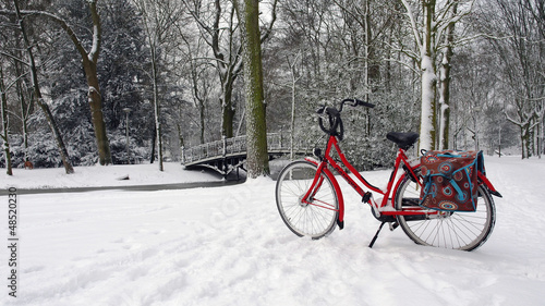 Snow in Holland