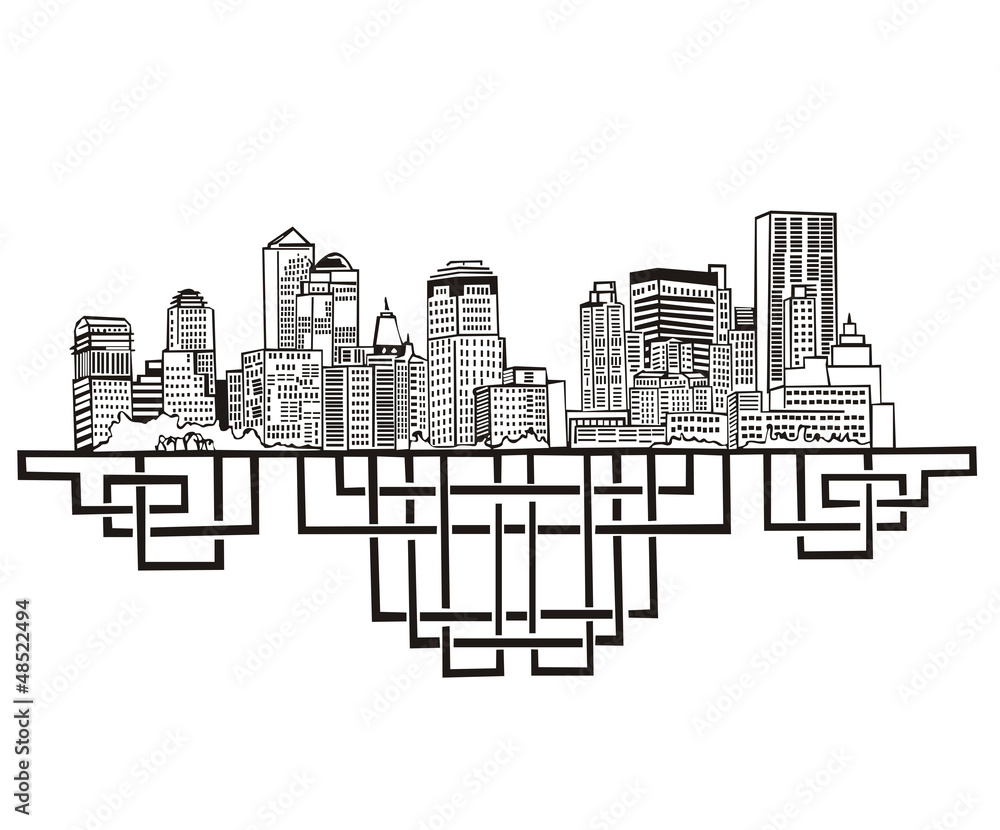 Obraz premium New York Skyline