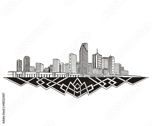 Miami, FL Skyline