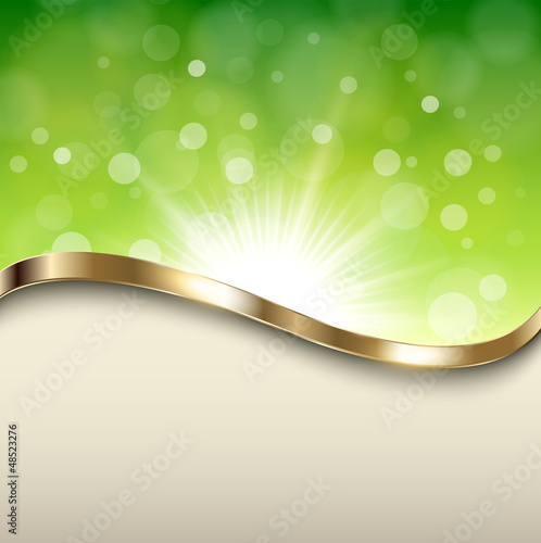 Abstract green background w...