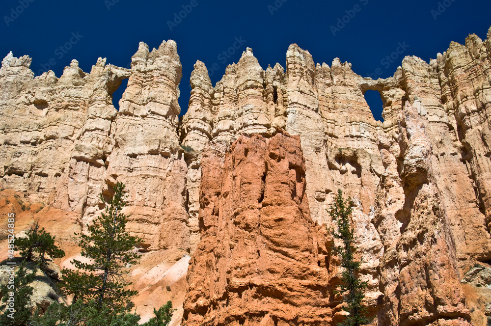 Wall of windows à Bryce Canyon National park - Utah, USA